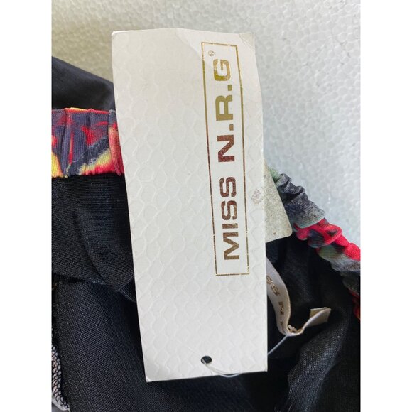 Strapless Floral Maxi Dress Sexy Boho y2K Tropical Small Stretch Beach Feminine - Picture 5 of 6